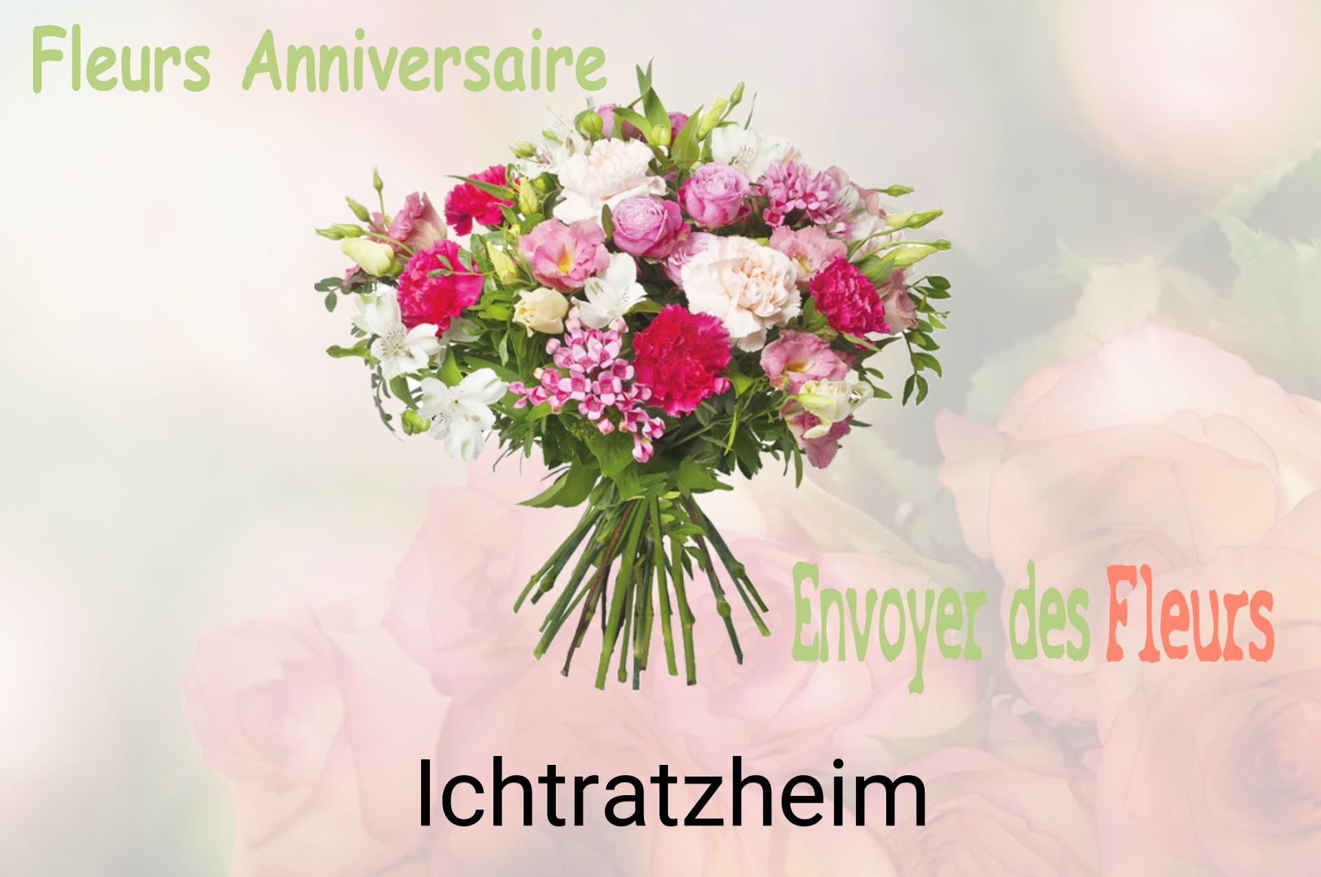 Bouquet de fleurs d’anniversaire livré à Ichtratzheim